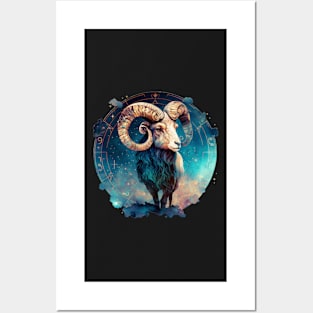 The Fiery Ram, Aries Zodiac Sign Posters and Art